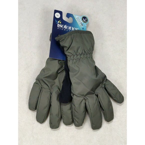 isotoner Other - Isotoner Smart Dri Fleece Lined Gloves Large